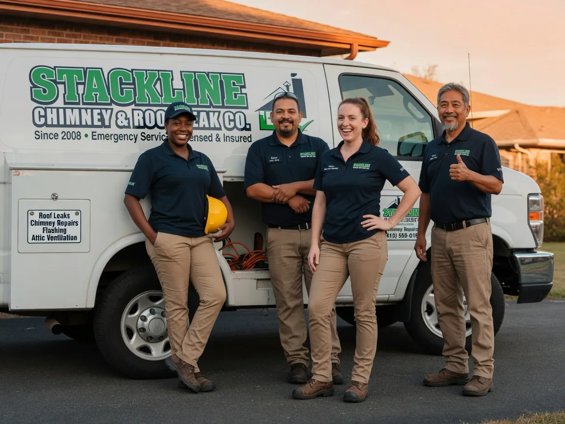 Chimney flashing repair company in La Fayette, GA